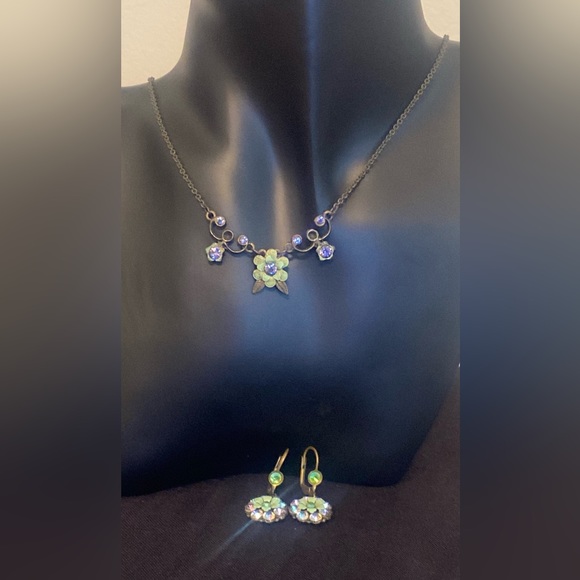 Michal Negrin Vintage Necklace and Earrings. - Picture 2 of 9